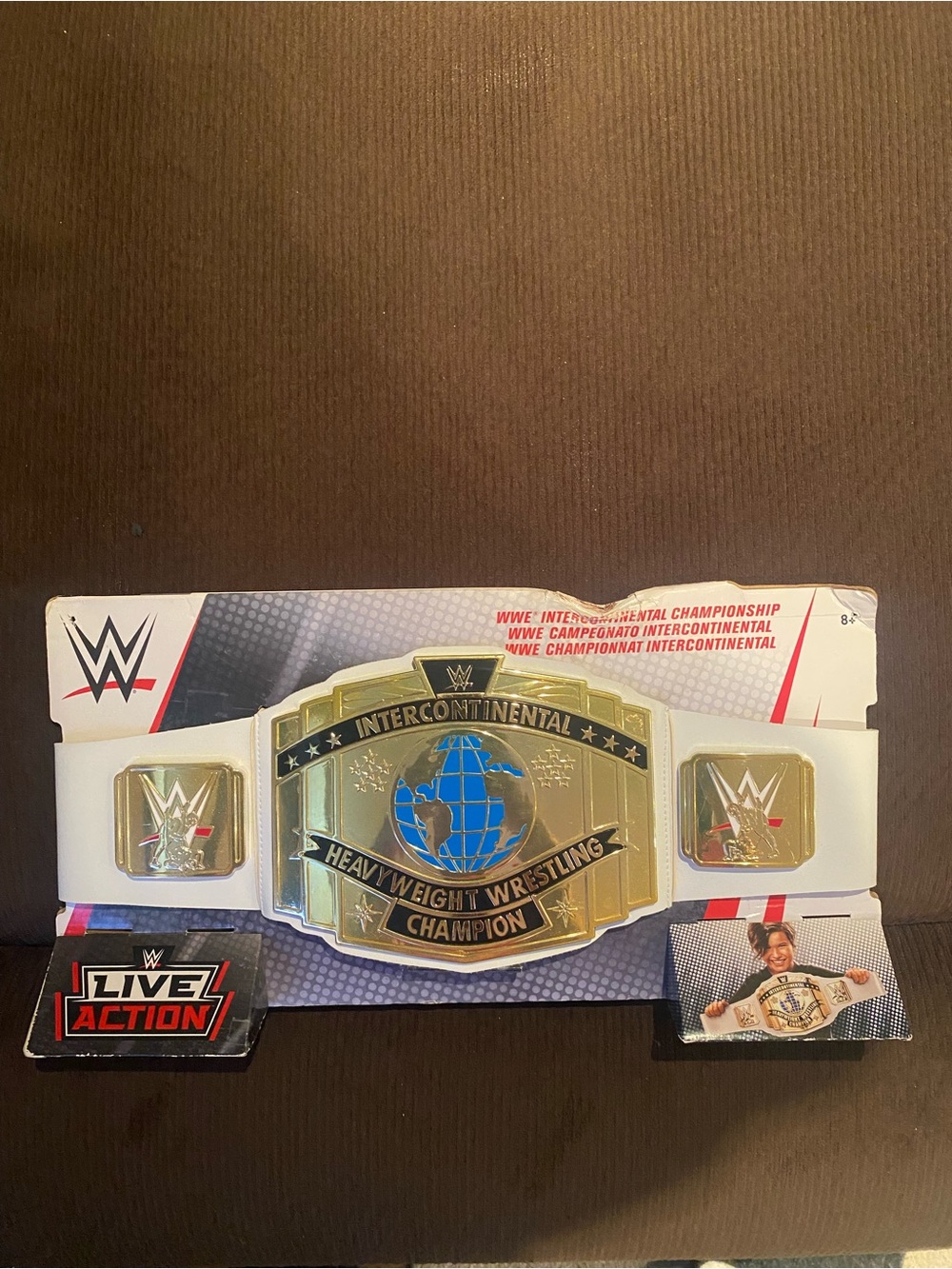Rare New WWE/WWF Intercontinental Championship Belt  Kids Mattel